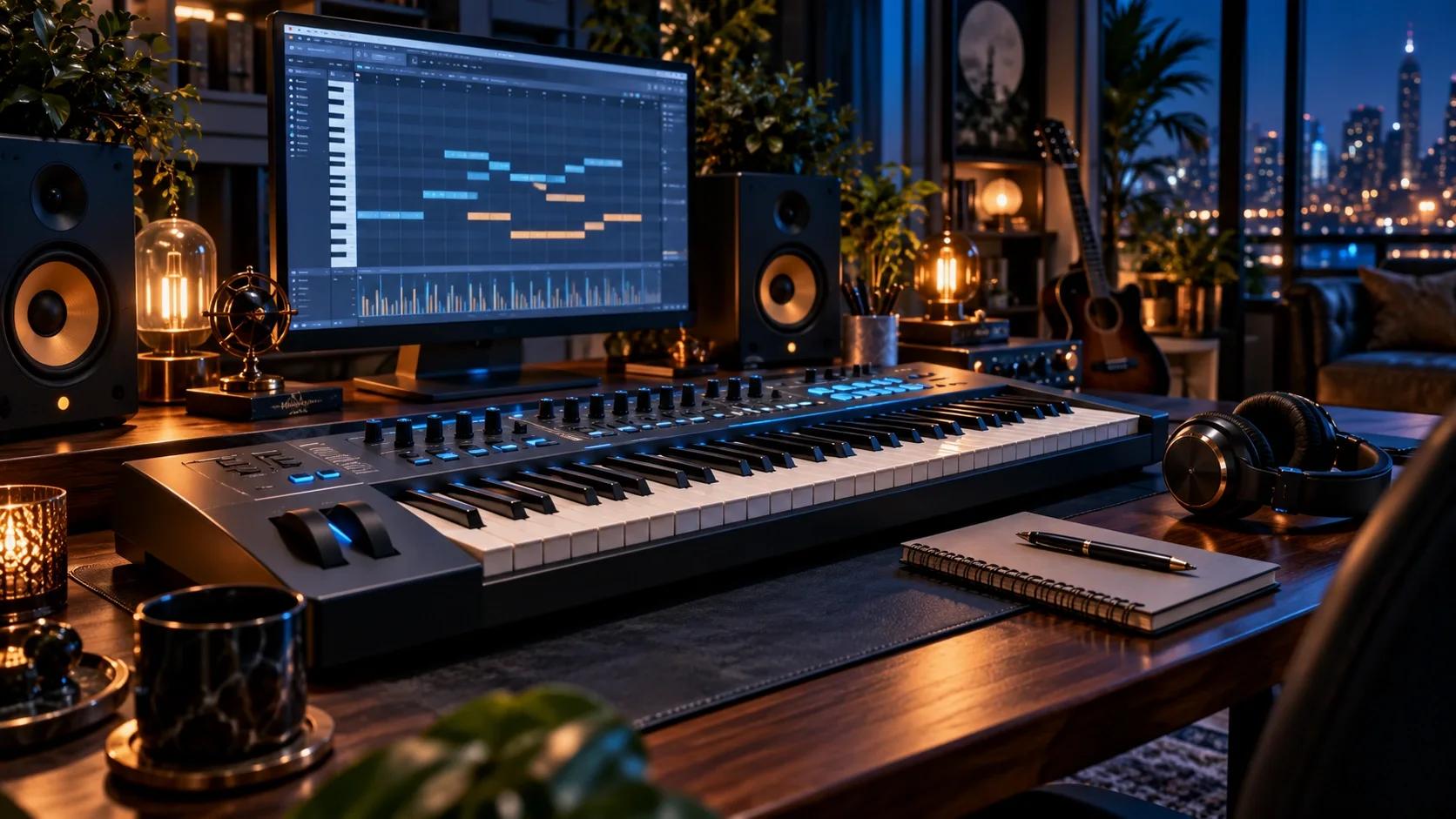 کیبورد MIDI چیست و آیا برای آهنگسازی لازم است؟